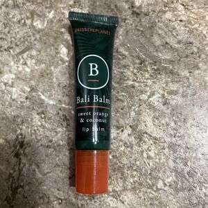 Bali Balm SWEET ORANGE & COCONUT Lip Balm 0.5 oz Full Size NWOB